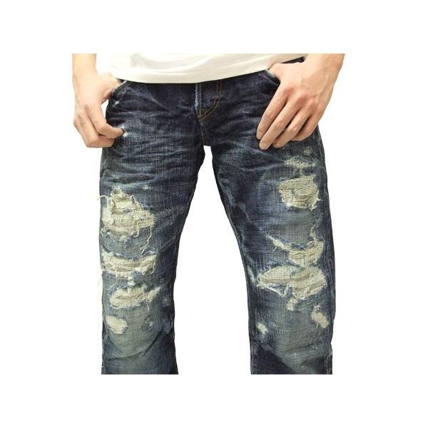 エターナル ローライズリメイクデニムパンツ Eternal クラッシュジーンズ 1インディゴ 新品 1indigo 服の福助商店 通販 Yahoo ショッピング