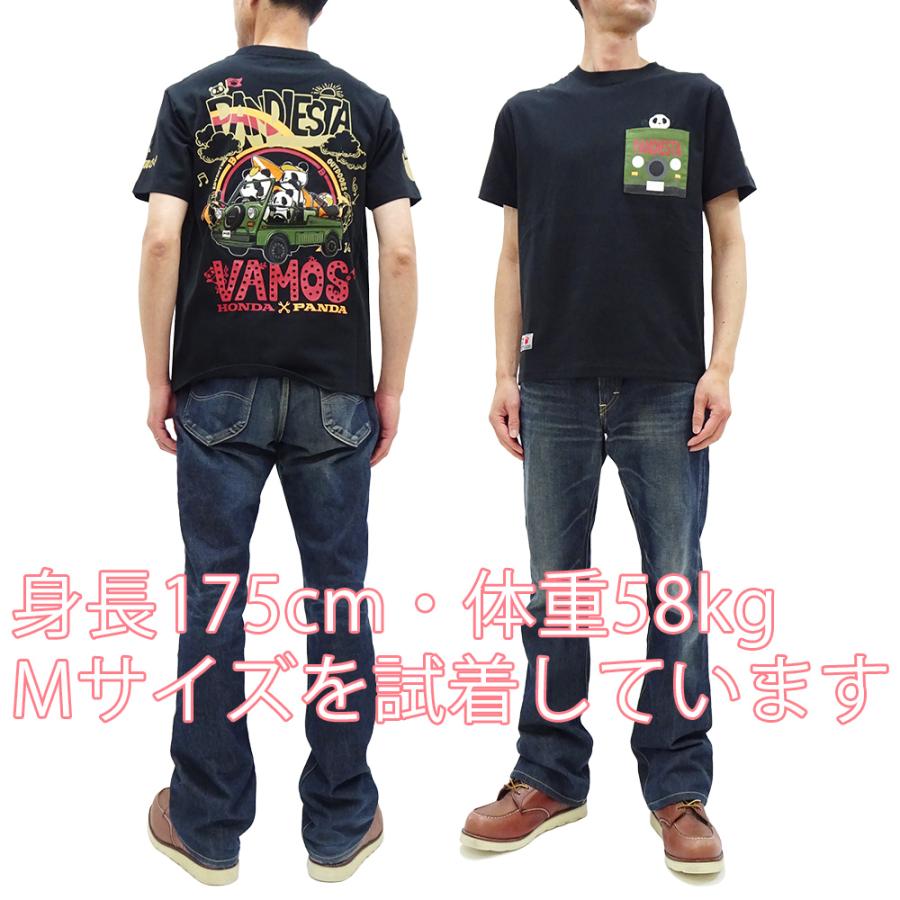 PANDIESTA（パンディエスタ） HONDA VAMOS 半袖Tシャツ コラボ 刺繍T