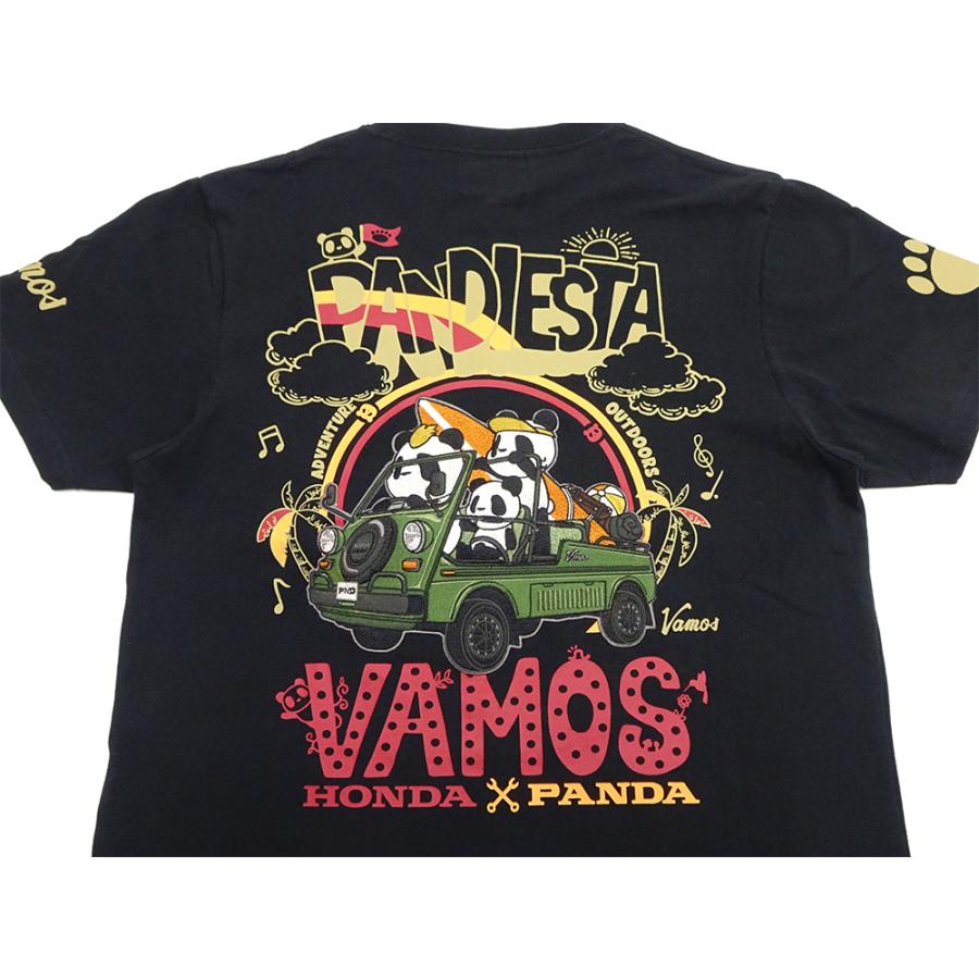 PANDIESTA（パンディエスタ） HONDA VAMOS 半袖Tシャツ コラボ 刺繍T