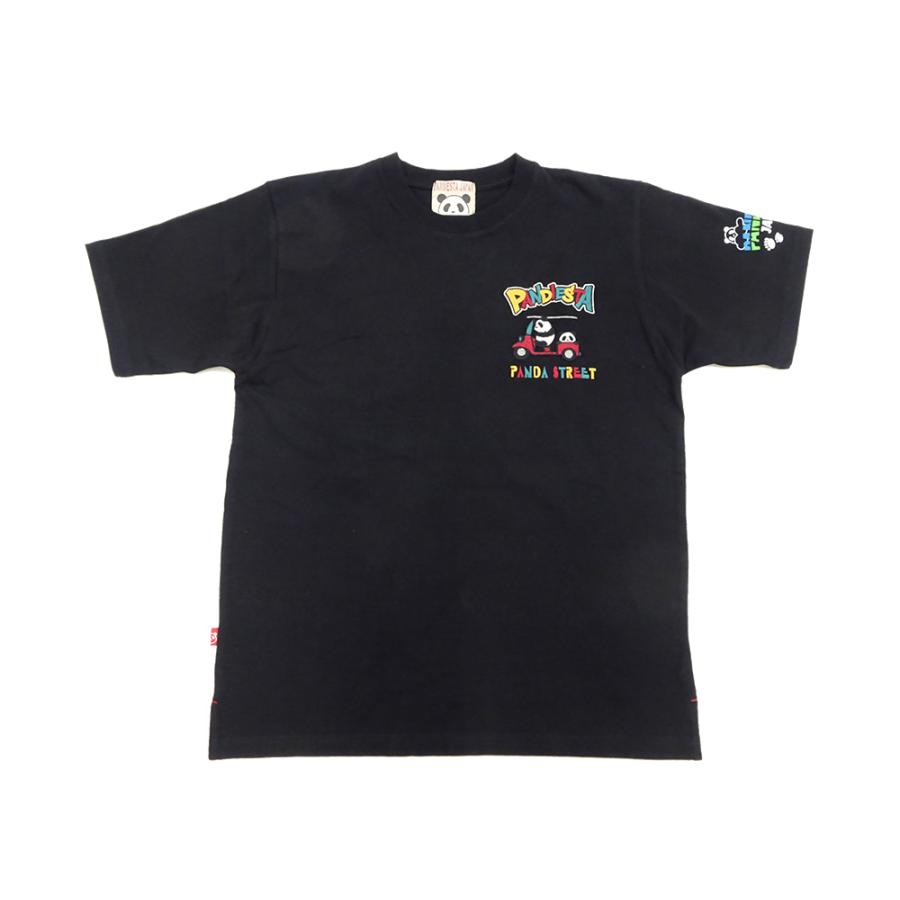 PANDIESTA（パンディエスタ） 半袖Tシャツ トゥクトゥク 熊猫三輪車