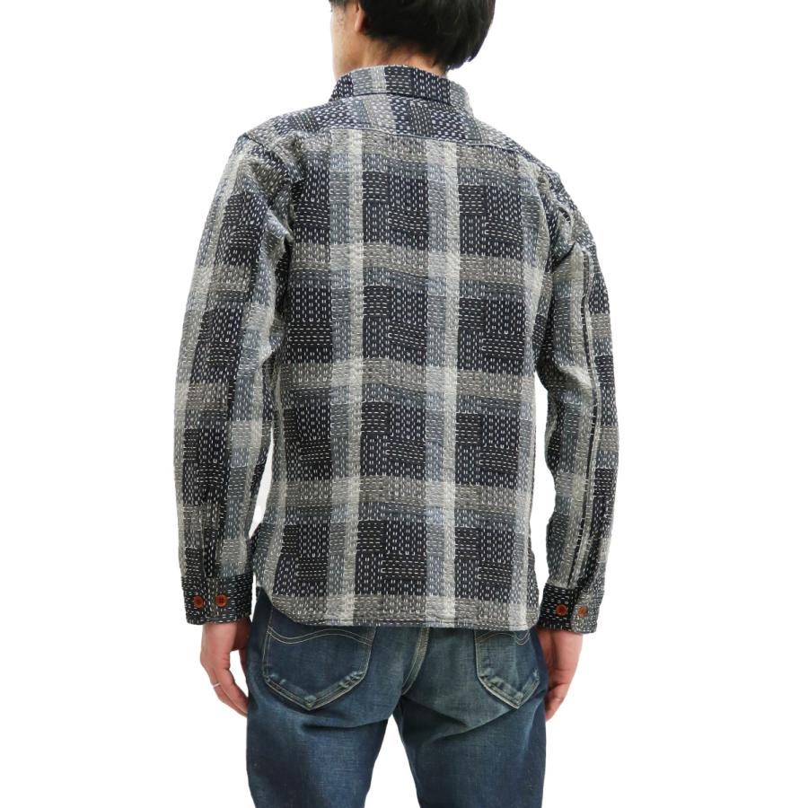 ステュディオダルチザン 野良着刺し子 ワークシャツ Studio Dartisan ダルチ 長袖シャツ 5666 ブラック 新品 野良着刺し子 ステュディオダルチザン ワークシャツ Studio Dartisan ダルチ 長袖シャツ ブラック