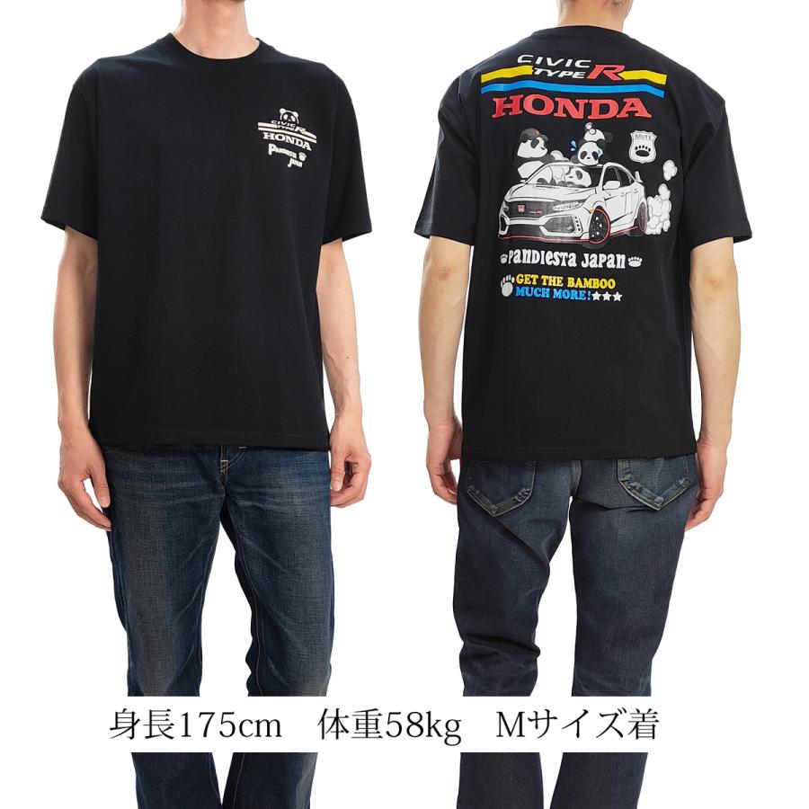 PANDIESTA（パンディエスタ） HONDA コラボ 半袖Tシャツ ホンダ