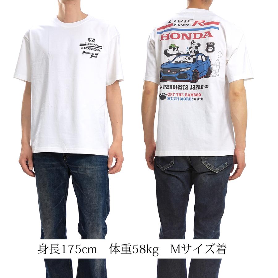 PANDIESTA（パンディエスタ） HONDA コラボ 半袖Tシャツ ホンダ