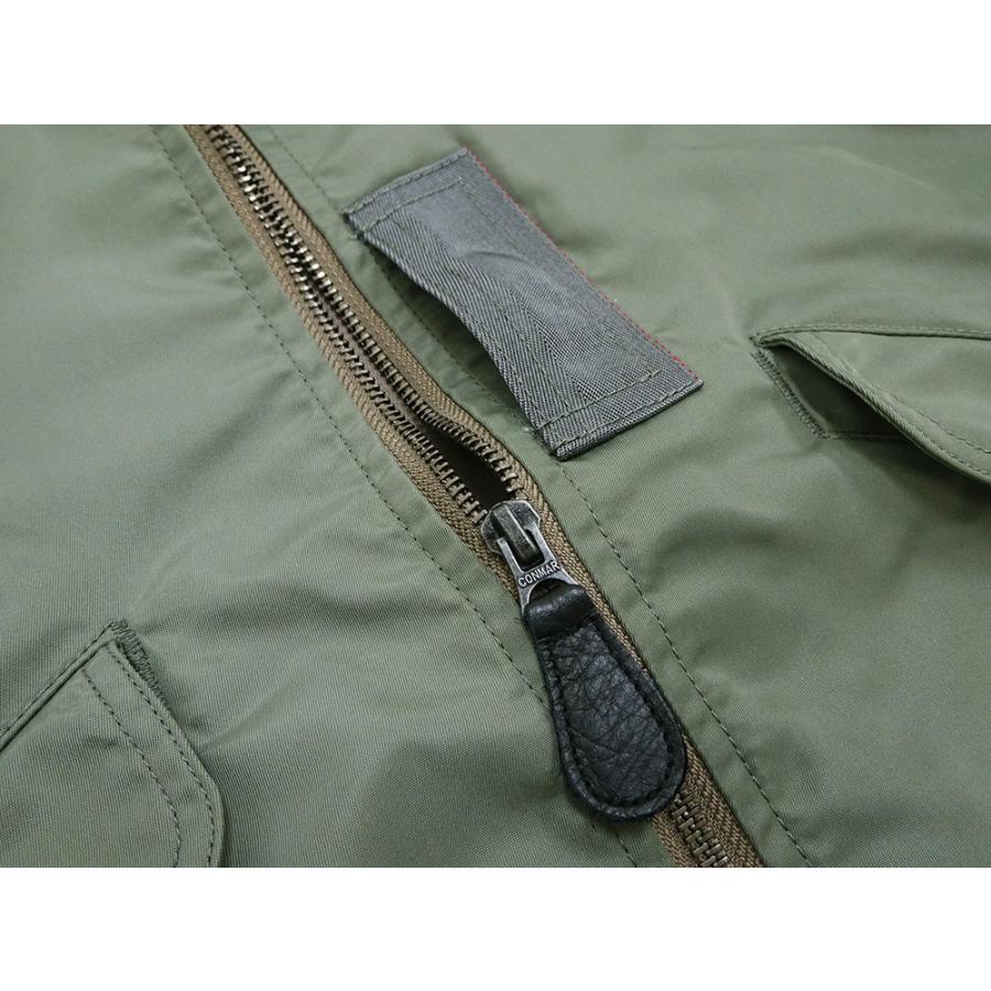 HOUSTON MA-1 復刻 希少 フライト Lサイズ　セージグリーン 2025年最新】Yahoo!オークション -ma-1 セージグリーンの中古品