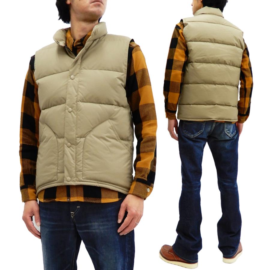 ザンタージャパン ダウンベスト 6712 Zanter Japan ザンター メンズ 冬用vest ベージュ 新品 6712 Beige 服の福助商店 通販 Yahoo ショッピング