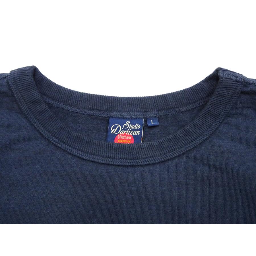 STUDIO D'ARTISAN（ステュディオ・ダ・ルチザン） 吊り編み プリントT