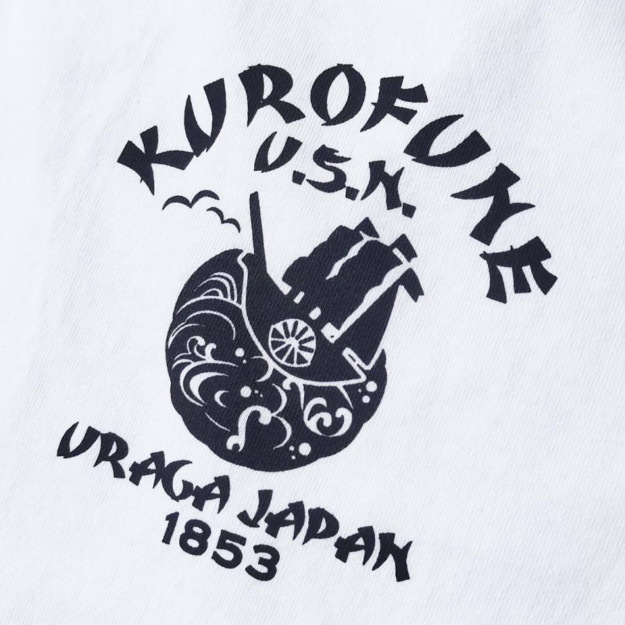 ステュディオダルチザン 半袖Tシャツ ダルチザン USAコットン 黒船 U.S.N. 半袖Tシャツ 白 8118 新品｜rodeomatubara｜08