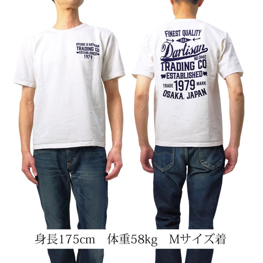 STUDIO D'ARTISAN（ステュディオ・ダ・ルチザン） 吊り編み プリントT