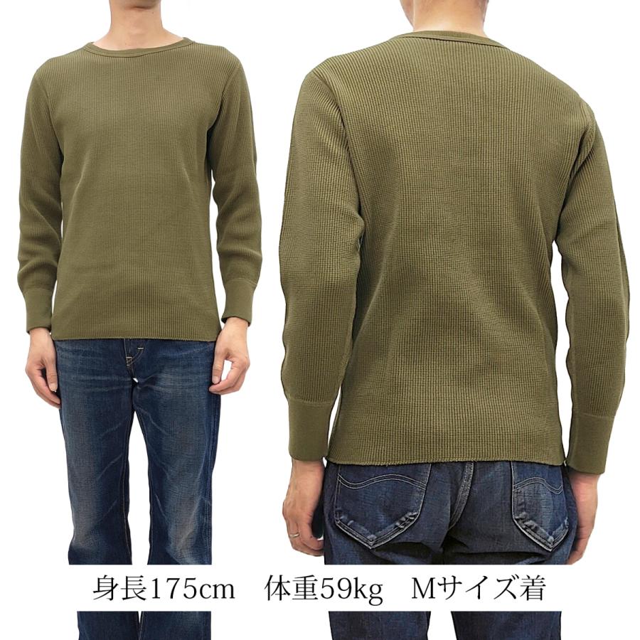 Mサイズ 長袖 STUDIO D'ARTISAN（ステュディオ・ダ・ルチザン） ヘビーサーマル 長袖