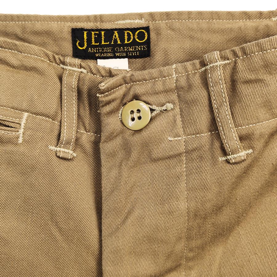 JELADO ジェラード 41カーキ チノパンツ ラストリゾート JELADO ジェラード 41カーキ チノパンツ ラストリゾート