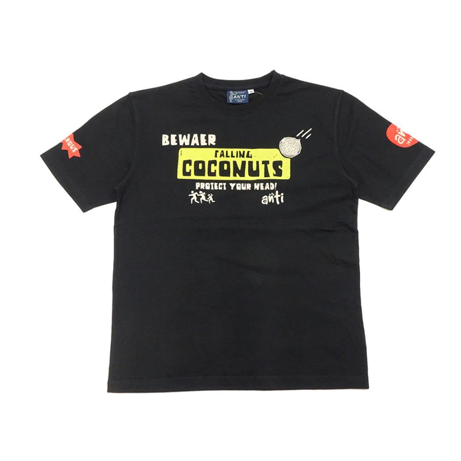 F商会 アンチ 半袖Tシャツ ANTI ハワイアン Tシャツ COCONUTS  