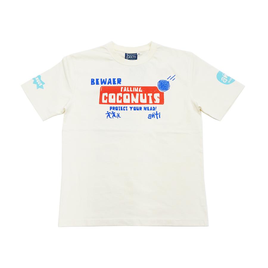 F商会 アンチ 半袖Tシャツ ANTI ハワイアン Tシャツ COCONUTS 