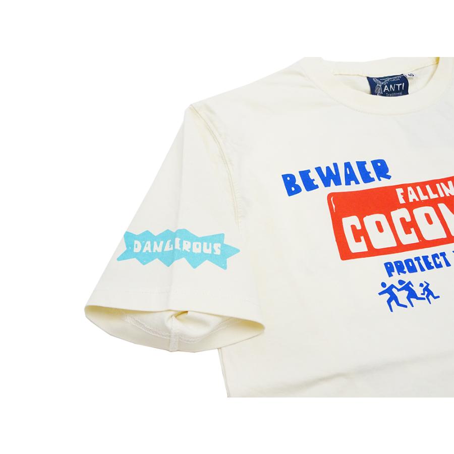 F商会 アンチ 半袖Tシャツ ANTI ハワイアン Tシャツ COCONUTS 