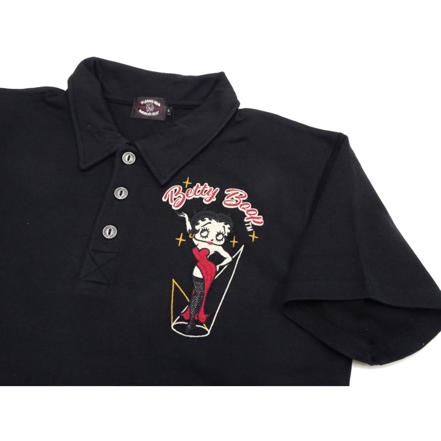BETTY BOOP（ベティ ブープ） ブレイブマン ポロシャツ ダンサー