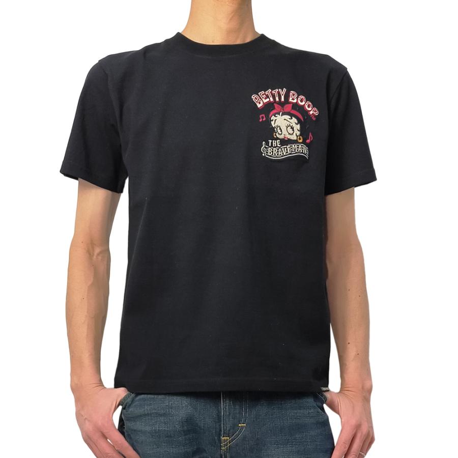 BETTY BOOP（ベティ ブープ） ブレイブマン Tシャツ ロカビリーベティ