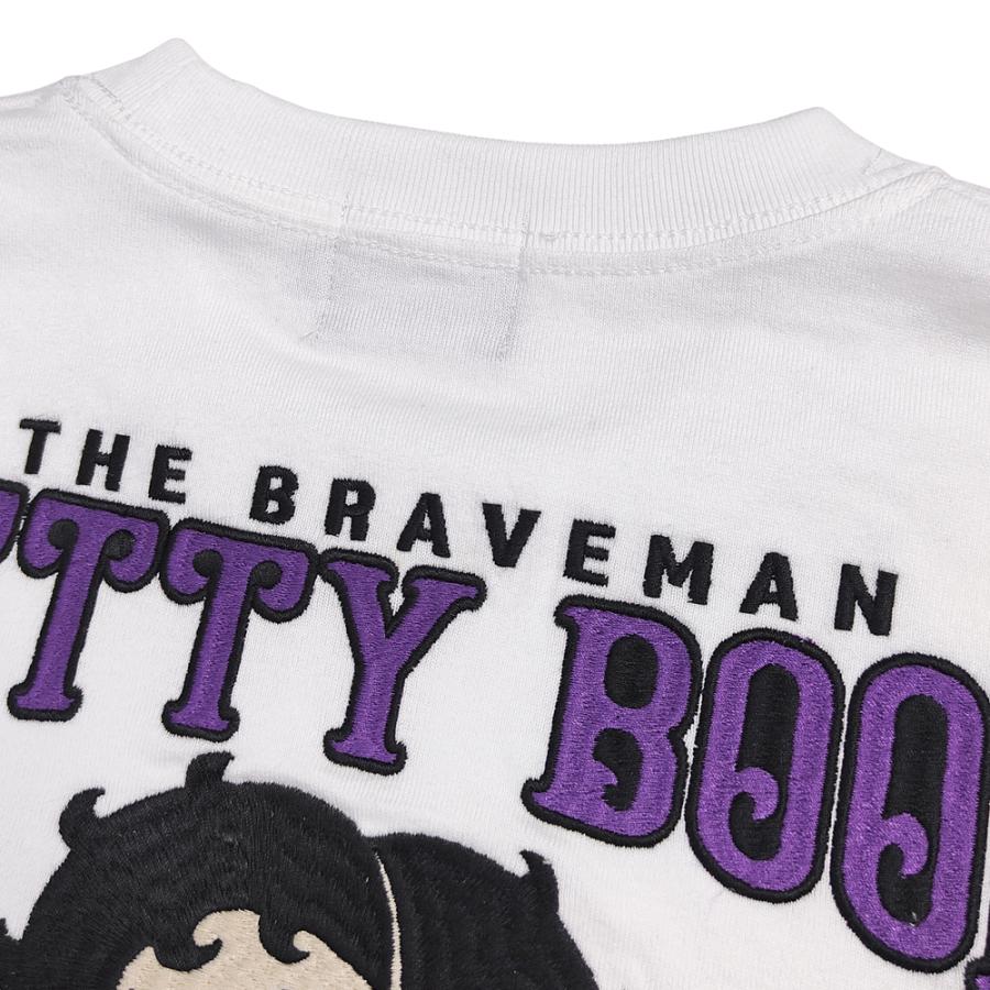 BETTY BOOP（ベティ ブープ） ブレイブマン 長袖Tシャツ エンジェル