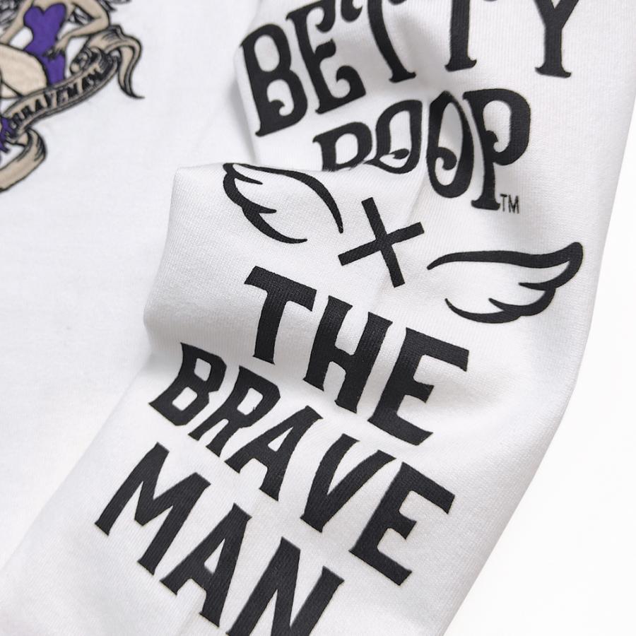 BETTY BOOP（ベティ ブープ） ブレイブマン 長袖Tシャツ エンジェル