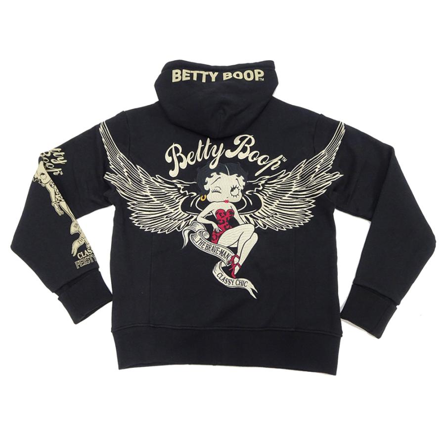 BETTY BOOP ベティ・ブープ ブレイブマン パーカー エンジェル BETTY BOOP ベティ・ブープ ブレイブマン パーカー エンジェル