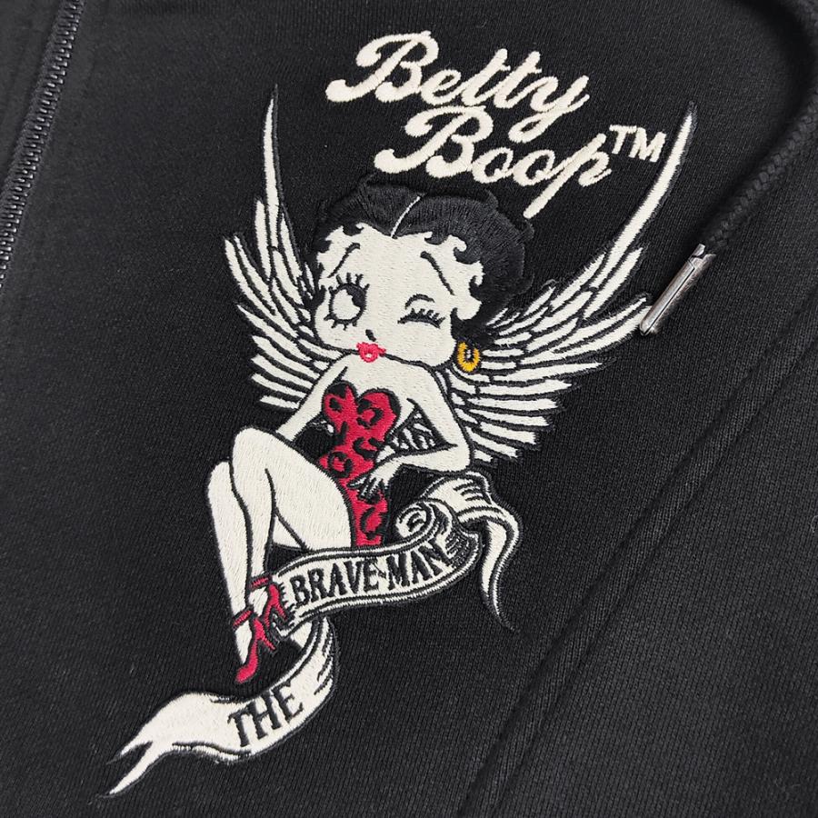BETTY BOOP ベティ・ブープ ブレイブマン パーカー エンジェル BETTY BOOP ベティ・ブープ ブレイブマン パーカー エンジェル