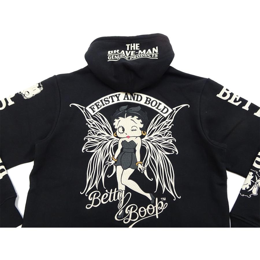 BETTY BOOP（ベティ ブープ） ブレイブマン パーカー 裏毛スウェット
