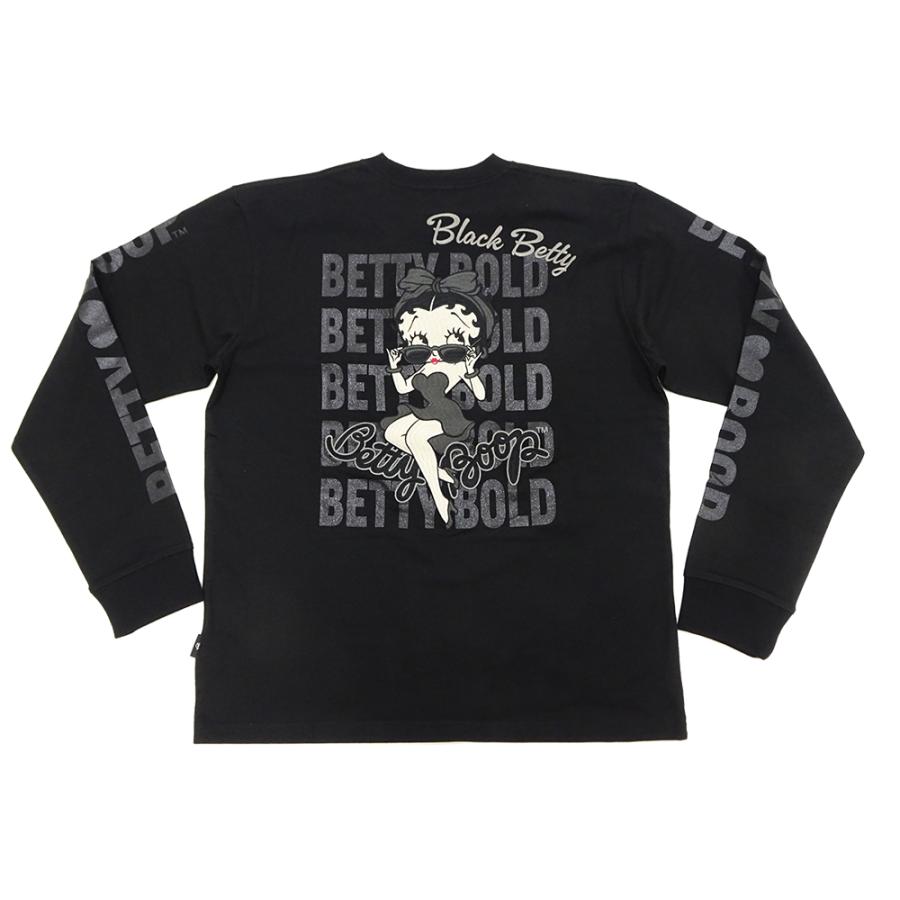 BETTY BOOP（ベティ ブープ） 長袖Tシャツ ベティちゃん ネバー