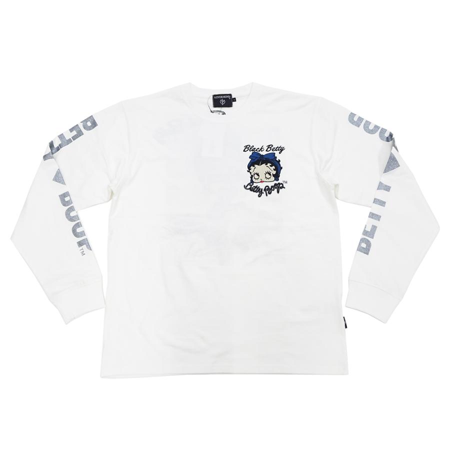 BETTY BOOP（ベティ ブープ） 長袖Tシャツ ベティちゃん ネバー