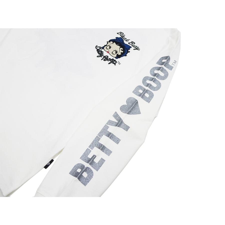 BETTY BOOP（ベティ ブープ） 長袖Tシャツ ベティちゃん ネバー