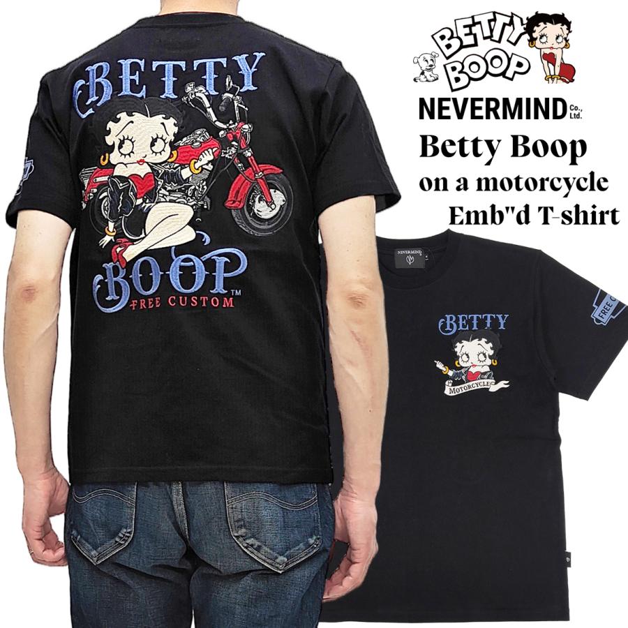 BETTY BOOP（ベティ ブープ） 半袖Tシャツ ベティちゃん Free Custom
