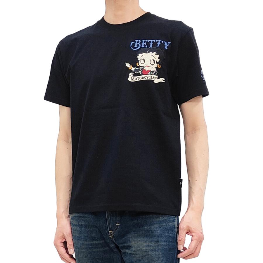 BETTY BOOP（ベティ ブープ） 半袖Tシャツ ベティちゃん Free Custom