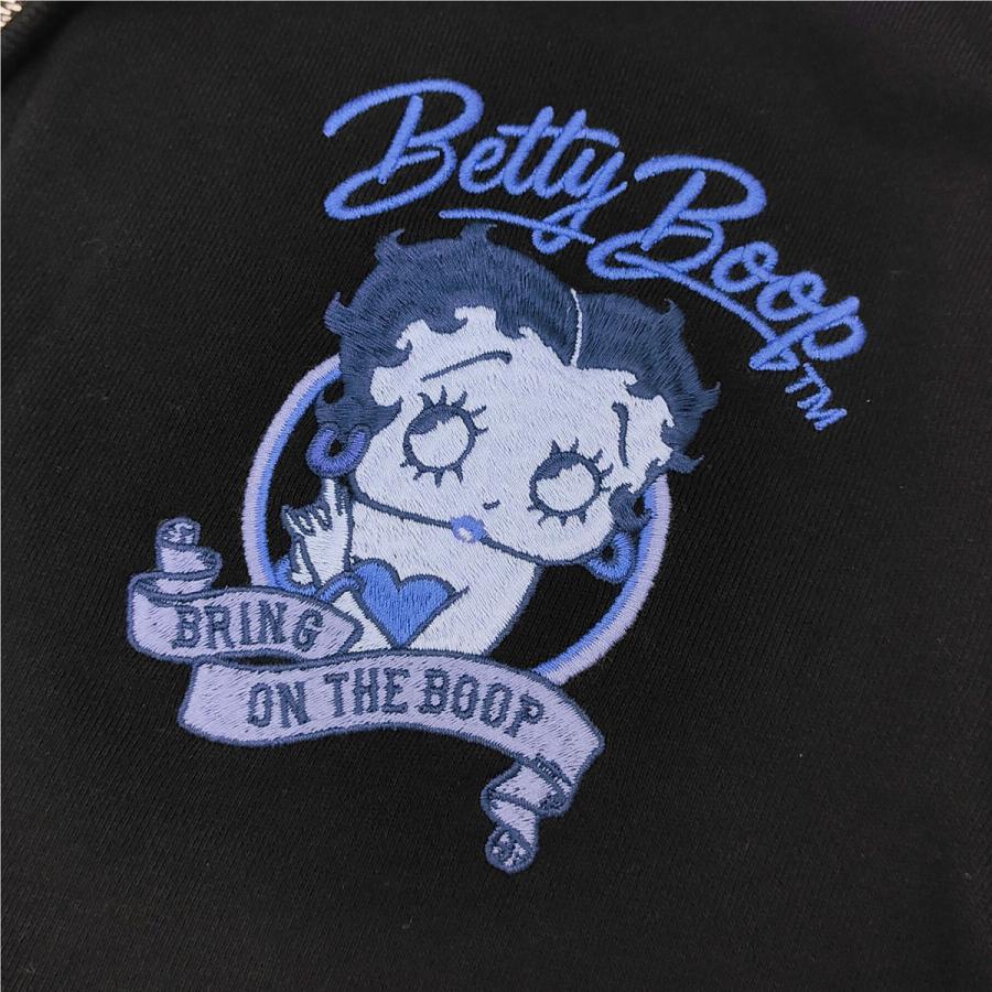 BETTY BOOP（ベティ ブープ） ジップスウェットパーカー POWER