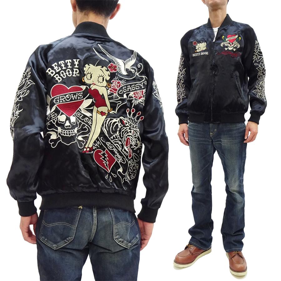 Ed Hardy × Betty Boop スカジャン エドハーディー ベティちゃん Ed Hardy × Betty Boop スカジャン エドハーディー ベティちゃん