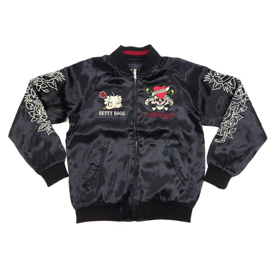 Ed Hardy × Betty Boop スカジャン エドハーディー ベティちゃん Ed Hardy × Betty Boop スカジャン エドハーディー ベティちゃん