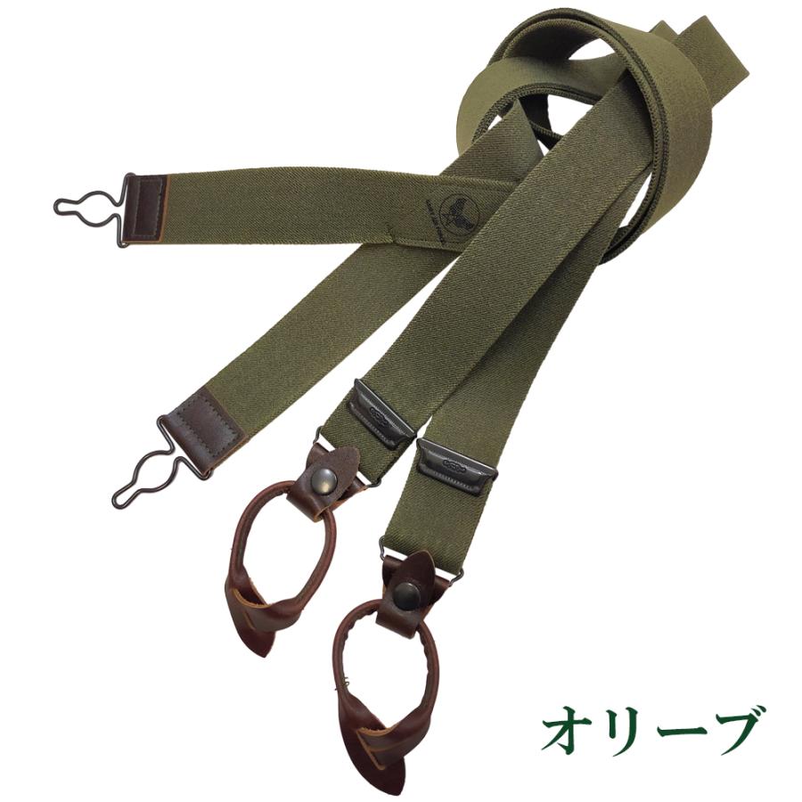 Buzz Rickson's サスペンダー オリーブ BUZZ RICKSON'S バズリクソンズ サスペンダー Buzz Rickson's A-11