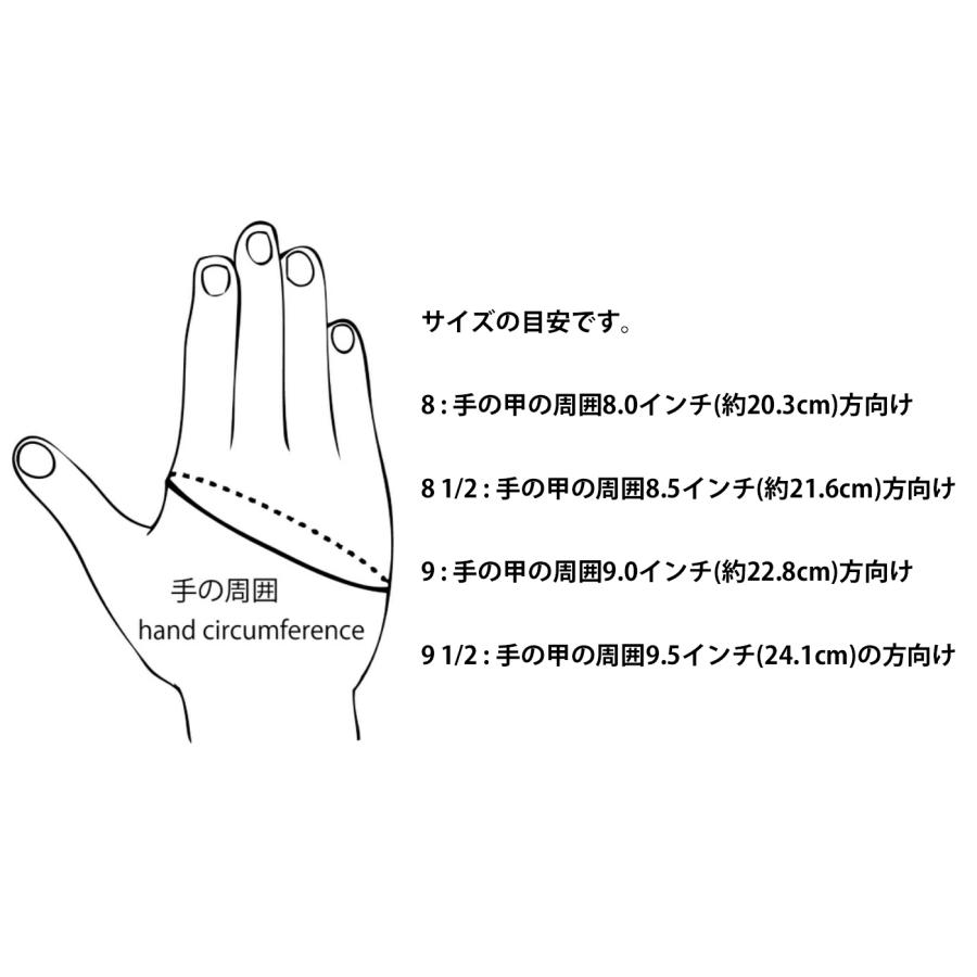 バズリクソンズ A-10 グローブ Buzz Rickson's GLOVES-FLYING WINTER レザーグローブ 革手袋 BR02835 新品の画像