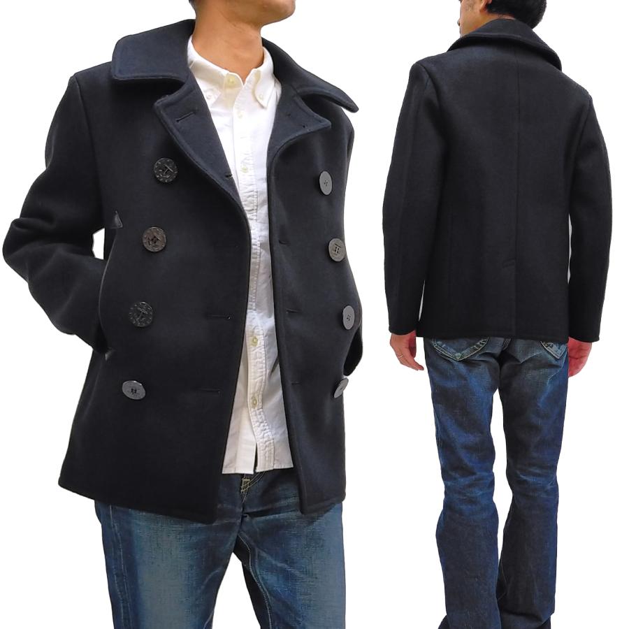 バズリクソンズ ブラック ピーコート ウィリアム・ギブソン Pコート Buzz Rickson's BLACK PEA COAT BR12394 新品｜rodeomatubara｜02