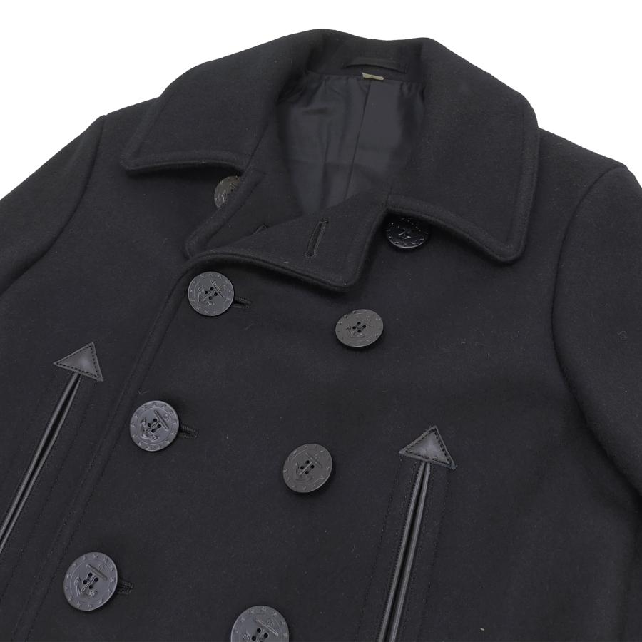 バズリクソンズ ブラック ピーコート ウィリアム・ギブソン Pコート Buzz Rickson's BLACK PEA COAT BR12394 新品｜rodeomatubara｜05