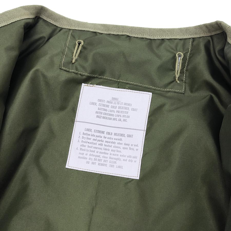 BUZZ RICKSON'S バズリクソンズ M-65 ライナー RICKSON MFG. CO., INC