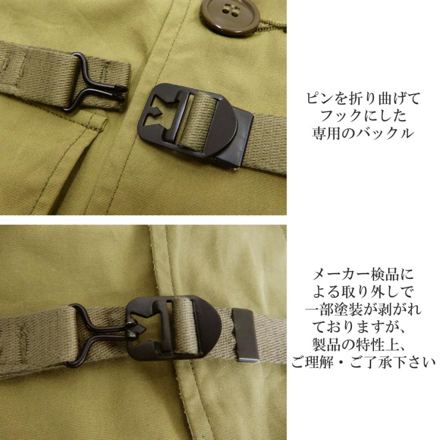 バズリクソンズ M-42 リバーシブル オーバーコート Buzz Rickson's ミリタリー パーカージャケット BR14866 オリーブ 新品の画像