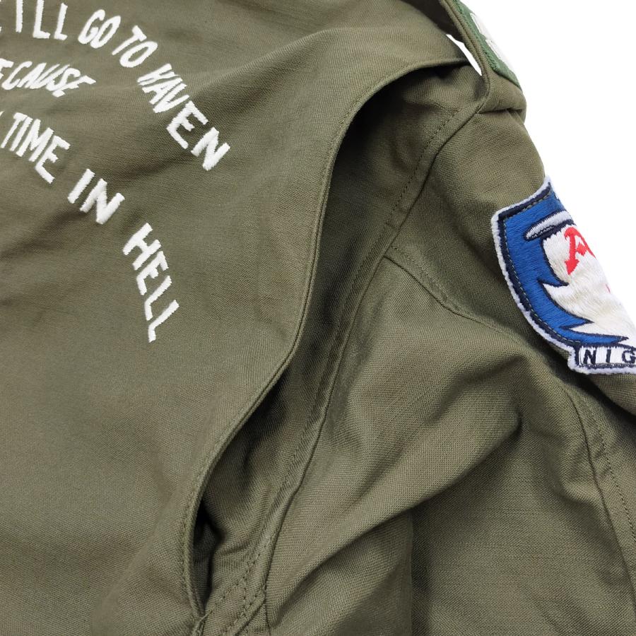 バズリクソンズ M-65 フィールドジャケット BUZZ RICKSON'S 1st SP. OPERATIONS SQ. ベトナムマップ BR15408 新品の画像