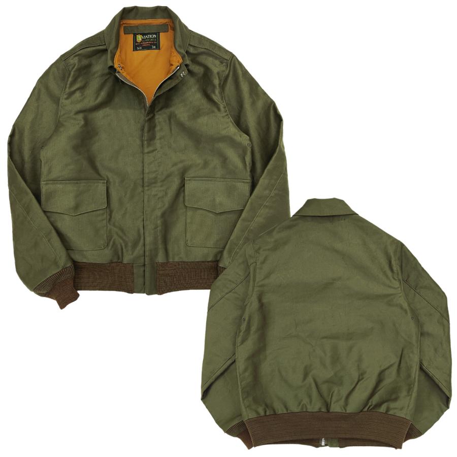 90s MAZDA フライトジャケット型 刺繍 ヴィンテージ BUZZ RICKSON'S バズリクソンズ ジャングルクロス A-2 シビリアン