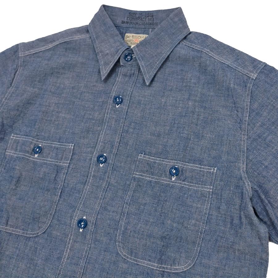 BUZZ RICKSON'S バズリクソンズ BR25995 ブルーシャンブレー BUZZ RICKSON'S バズリクソンズ BR25995 ブルーシャンブレー
