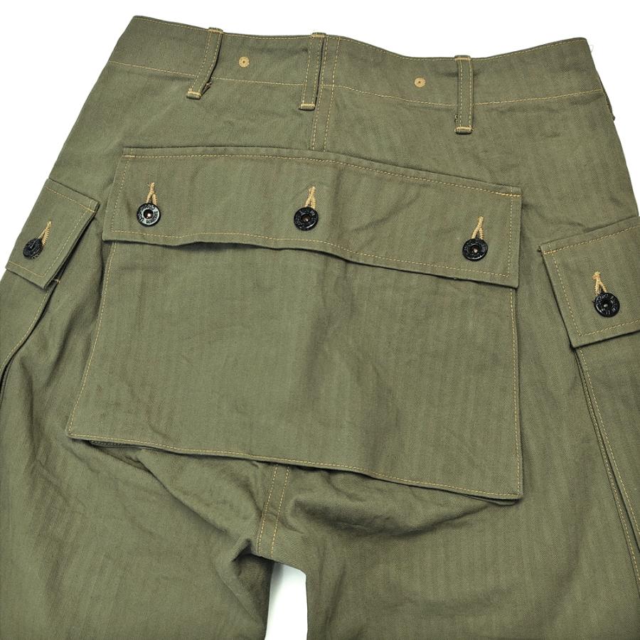 バズリクソンズ U.S.M.C. M-1944 ユーティリティ トラウザーズ BUZZ RICKSON'S ヘリンボーン カーゴパンツ BR42501 新品_13