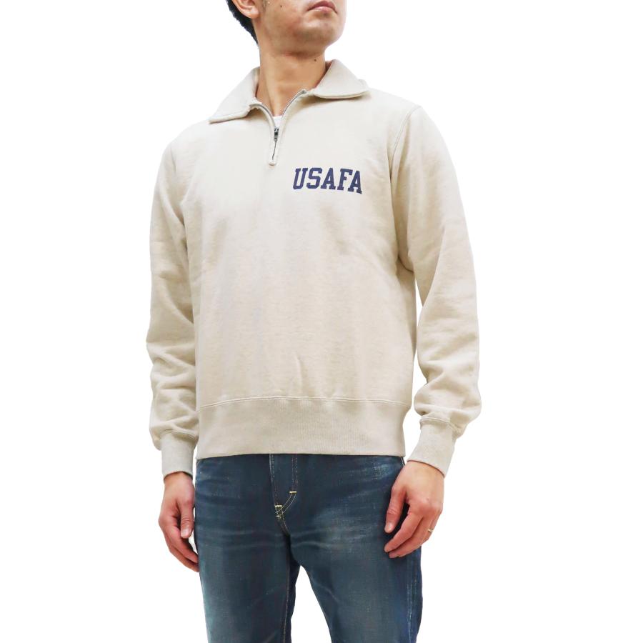 BUZZ RICKSON'S バズリクソンズ ハーフジップ スウェットシャツ U.S.