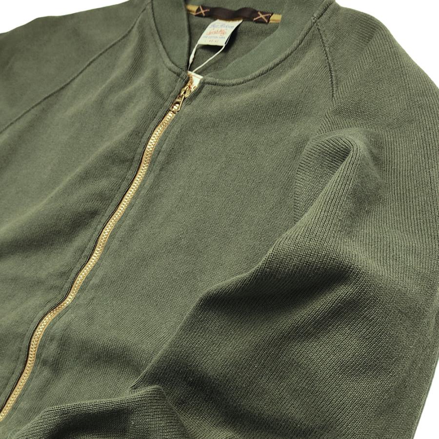 新品　 バズリクソンズ　カーディガン　 C-2 ジップ　Lサイズ BUZZ RICKSON'S バズリクソンズ C-2 コットンジャージー Buzz