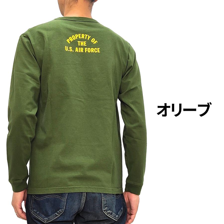 BUZZ RICKSON'S バズリクソンズ ミリタリーTシャツ 長袖Tシャツ