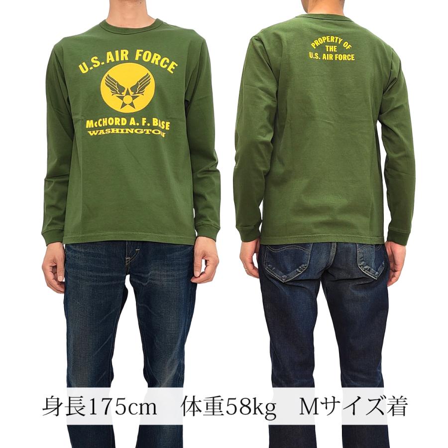 BUZZ RICKSON'S バズリクソンズ ミリタリーTシャツ 長袖Tシャツ