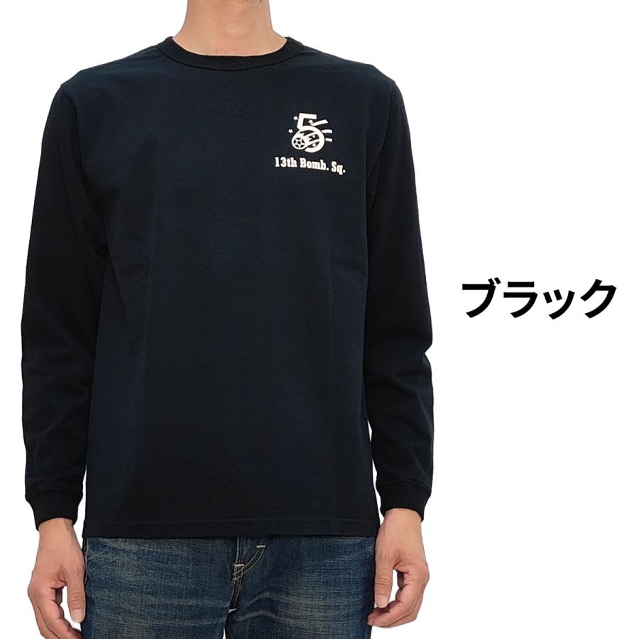 BUZZ RICKSON'S バズリクソンズ 長袖Tシャツ ミリタリーTシャツ 13th