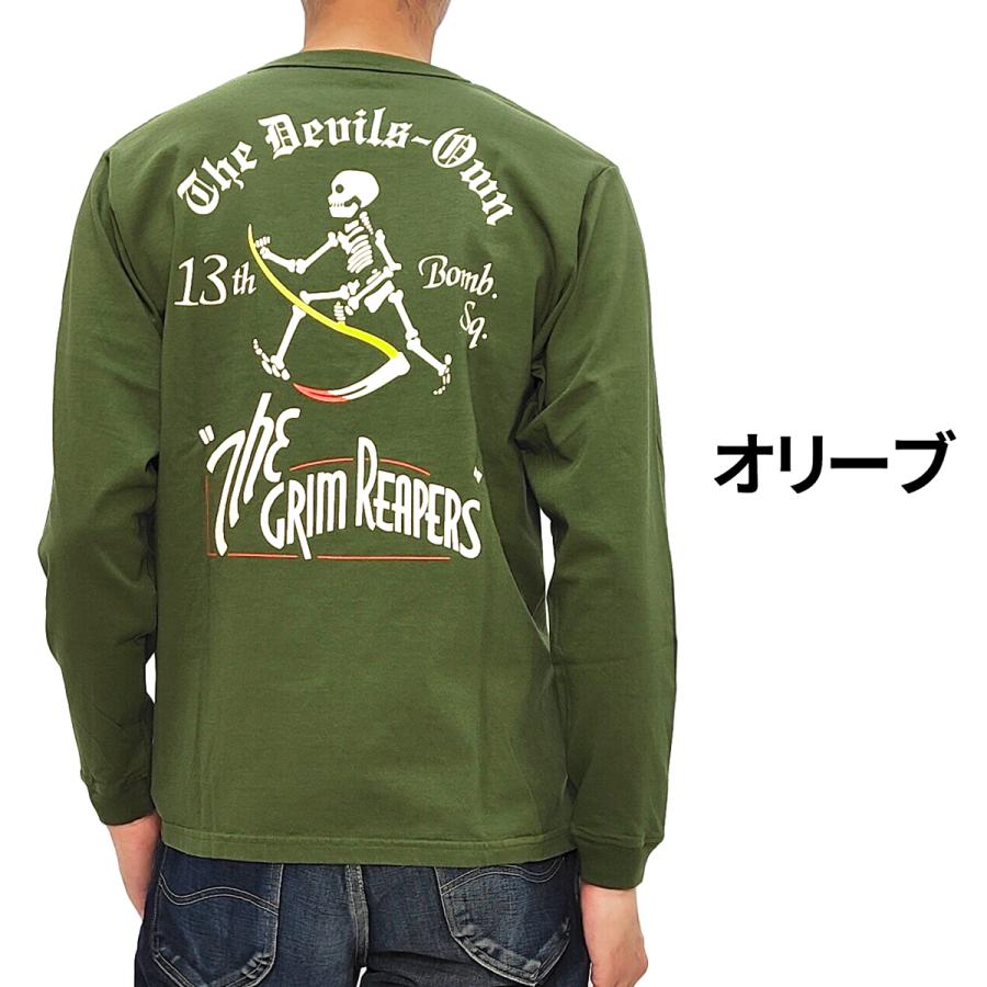 BUZZ RICKSON'S バズリクソンズ 長袖Tシャツ ミリタリーTシャツ 13th