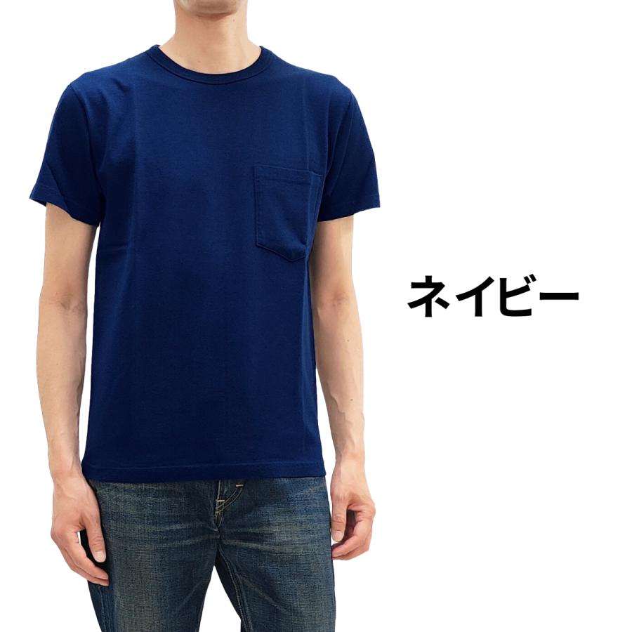 BUZZ RICKSON'S バズリクソンズ 無地 ポケット Tシャツ 6.0oz. US