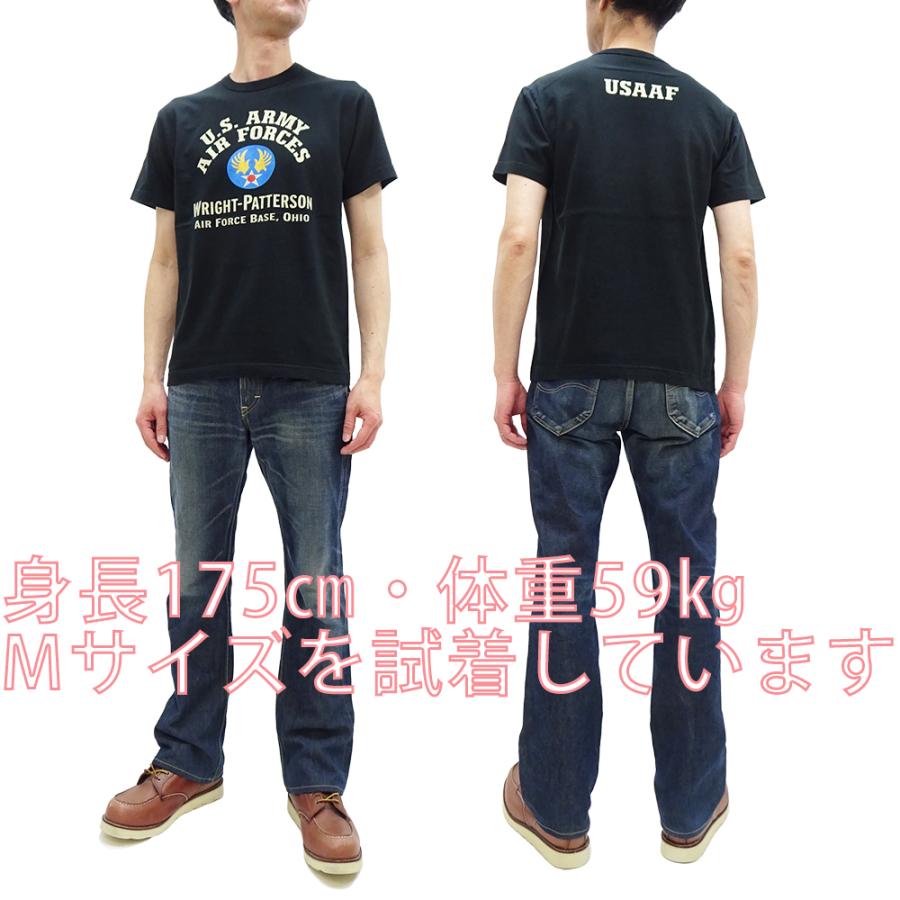 BUZZ RICKSON'S バズリクソンズ ミリタリー Tシャツ U.S.A.A.F. ライト